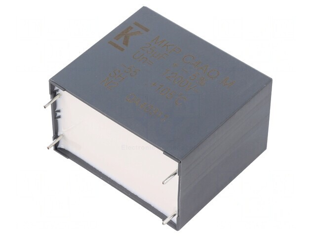 Condensator polipropilenă DC-Link 25uF ESR 5,1m&Omega; THT &plusmn;5%