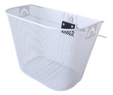 Cos fata biciclete HT-102-1, prindere fata pe pipa ghidon, culoare alb Cod:A110