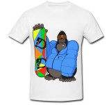 Cumpara ieftin Tricou &quot; Gorilla snowboarding &quot;