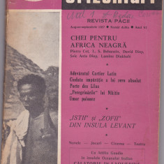 ORIZONTURI ,REVISTA PACII Nr.75-76,NUMAR DUBLU AUG-SEPT 1957