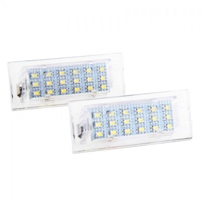 Set 2 x Lampi numar LED BMW X5 E53, X3 E83 foto