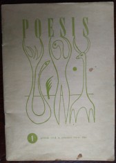 CAIET POESIS 1969:Emil Botta/Ion Caraion/Ben Corlaciu/Geo Dumitrescu/Ion Horea/Ion Sofia Manolescu/Virgil Mazilescu/Nichita Stanescu/Dimitrie Stelaru+