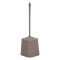 Perie WC Plastic Diamond, 40 cm, Culoare Taupe