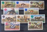 Molucele de Sud / Republik Maluku Selatan 1955 "Animale Sălbatice &amp; Mamifere Insulare" (1 K &ndash; 15 K, 10 Valori Mici &amp; Medii) Neștampilate- FIL1