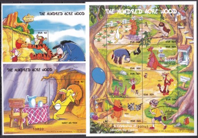 Micronezia 1998 Disney MI 595-602 kleib.+ 2 bl.31,32 MNH foto