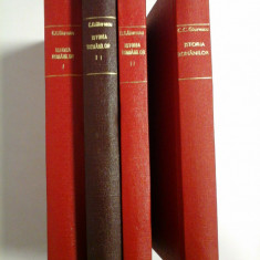 ISTORIA ROMANILOR - Constantin C.GIURESCU - 1935,1937,1942 - 4 Volume