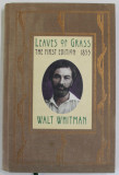 LEAVES OF GRASS by WALTH WHITMAN , THE FIRST EDITION 1855 , EDITIE ANASTATICA , RETIPARITA 1997