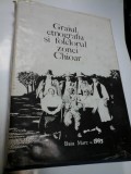 GRAIUL, ETNOGRAFIA SI FOLCLORUL ZONEI CHIOAR