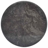 Cumpara ieftin Blat de masă, negru, &Oslash;50x2,5 cm, marmură
