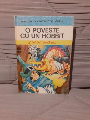 O POVESTE CU UN HOBBIT-J.R.R.TOLKIEN foto