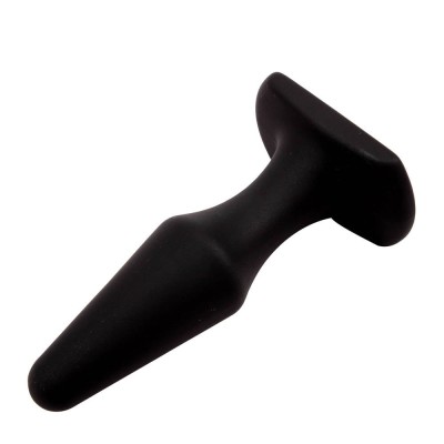 Black Mont M - Dop Anal din Silicon, 10 cm foto