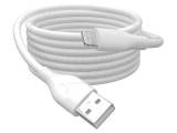 Cablu USB 2.0 DIGITUS alb 1m Apple Lightning la USB A nichelat
