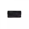 Geanta plic seara pentru ocazii si petreceri, negru, sclipitor, 20 x 10 cm, Magrot 20456