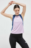 The North Face top sport Mountain Athletics femei, culoarea violet