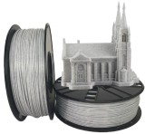 FILAMENT GEMBIRD pt. imprimanta 3d PLA 1.75mm diamentru 1Kg / bobina aprox. 330m topire 190-220 grC marbler "3DP-PLA1.75-02-MAR"