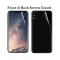 Folie Silicon TPU iPhone X Fullcover Front+Back Ecran Display LCD