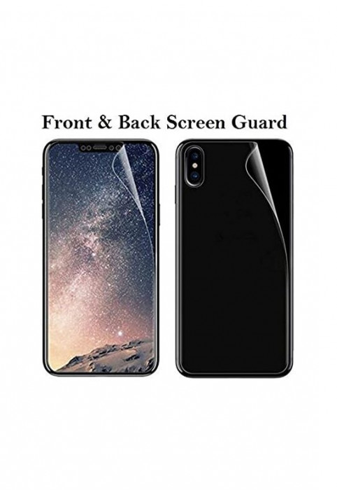 Folie Silicon TPU Apple iPhone X Fullcover Front+Back Ecran Display LCD