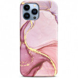 Husa TPU CaseGadget pentru Apple iPhone 13 Pro Max, Roz Deschis