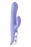 Vibrator Lavander Love, 10 Moduri Vibratii, Silicon, USB, Mov, 23.3 cm
