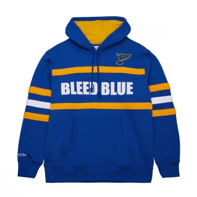 St. Louis Blues hanorac de bărbați cu glugă Head Coach Hoodie Current Logo - L foto