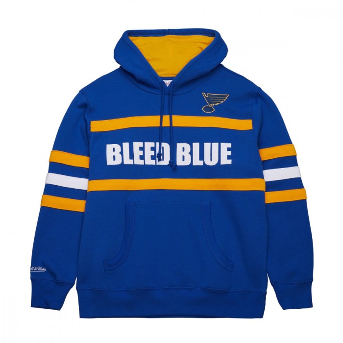 St. Louis Blues hanorac de bărbați cu glugă Head Coach Hoodie Current Logo - L