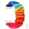 Curea textila elastica, compatibila Amazfit BIP 3, telescoape Quick Release, Scrunchies 4