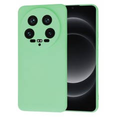 Husa silicon Xiaomi 14 Ultra Techsuit SoftFlex, verde deschis