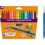 Carioci lavabile Visa 2 mm 18 buc BIC Kids