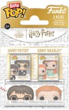 Set 2 figurine Harry Potter &amp; Ginny Weasley - Bitty Pop! - Funko | Funko