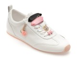 Cumpara ieftin Pantofi sport ALDO albi, PRINCESS SNEAKER 100, din piele naturala