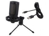 Microfon USB cu Cablul 1,8m Negru/Roșu PnP