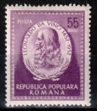 Romania 1952, LP 326, 500 de ani de la nasterea lui Leonardo da Vinci, MNH!