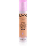 Cumpara ieftin NYX Professional Makeup Bare With Me Concealer Serum hidratant anticearcan 2 in 1 culoare 5.7 Light Tan 9,6 ml