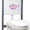 Set rezervor WC suspendat Doris Adriatic WH