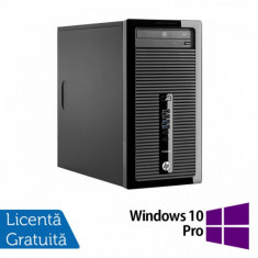 Calculator HP 400 G2 Tower, Intel Core i3-4130 3.40GHz, 4GB DDR3, 120GB SSD, DVD-RW + Windows 10 Pro foto