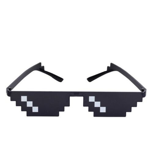 Ochelari Soare Unisex THUG LIFE 8 BIT - Deal With It - MOdel 3, Plastic,  Negru | Okazii.ro