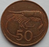 Islanda , 50 Aurar 1981