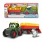 TRACTORAS CU REMORCA PENTRU ANIMALE CU FIGURINA VACUTA