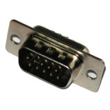 Conector VGA tata, 15 pini, cu lipire, L100410