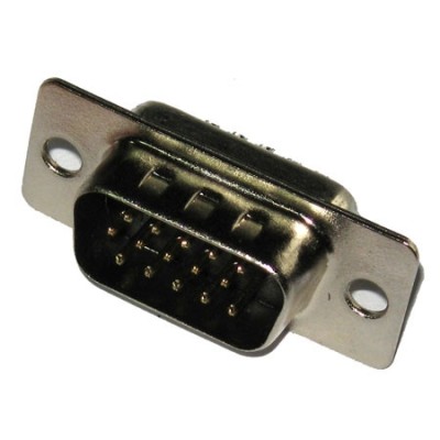 Conector VGA tata, 15 pini, cu lipire, L100410 foto