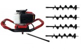 Cumpara ieftin Motoforeza de pamant 2.5 CP motor 2 timpi 500B Verke V90041 2 Burghie
