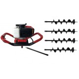 Motoforeza de pamant 2.5 CP motor 2 timpi 500B Verke V90041 2 Burghie