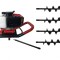 Motoforeza de pamant 2.5 CP motor 2 timpi 500B Verke V90041 2 Burghie
