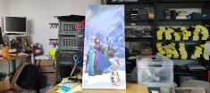Tablou pritat Ana si Elsa 73 X 33.5cm #A7558han