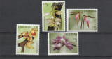 Pilipinas (Filipine) 2002-Flora,Orhidee,serie 4 valori dantelate,MNH.Mi.3367-70, Nestampilat
