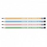 Creion negru cu radiera pastelat Daco CG103