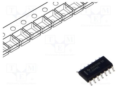 Amplificator operațional 4 canale 1MHz SO14 &amp;plusmn;5-15V SMT Texas Instruments foto