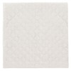 Fata de Perna Decorativa Velvet Ecru 45x43cm Model Romburi Poliester