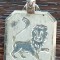 (59) PANDATIV DIN ARGINT, SEMN ZODIACAL - LEU, MARCAJ ARGINT 925, 2.16 GRAME