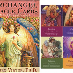 ARCHANGEL ORACLE,Carti Oracol cu Arhangheli,Doreen Virtue,ORIGINAL,nou SIGILAT